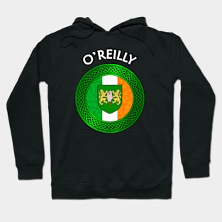 Irish Flag Shamrock Celtic Knot - O'Reilly Hoodie